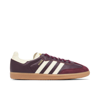 Buty Adidas Samba OG Maroon Gold Metallic Bordowe - ID0477