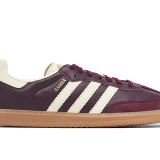 Buty Adidas Samba OG Maroon Gold Metallic Bordowe - ID0477