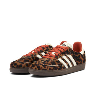 Buty Adidas Samba OG Preloved Red Leopard w panterkę - JI2734