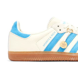 Buty Adidas Samba Sporty & Rich Beige Blue Beżowo Niebieskie - IE7096