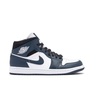 Buty Air Jordan 1 Mid Armory Navy Granatowe - 554724-411