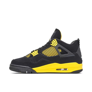 Buty Air Jordan 4 Retro Thunder Czarno Żółte - DH6927-017
