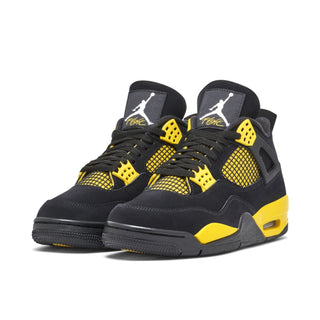 Buty Air Jordan 4 Retro Thunder Czarno Żółte - DH6927-017