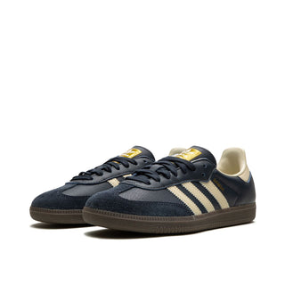 Niebieskie Buty Adidas Samba OG Night Navy Gum - ID2056