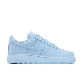 Niebieskie Buty Nike Air Force 1 Low '07 Travis Scott Ice Blue - JF7727-400