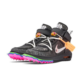 Czarne Buty Nike Air Force 1 Mid Off-White Black - DO6290-001