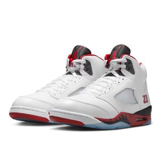 Buty Air Jordan 5 Retro Fire Red Black Tongue - HQ7978-101
