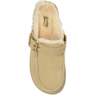Beżowe Kapcie Jesienne UGG Goldenstar Evelina Clog Sand Castle - 1180251-SNDC