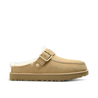 Beżowe Kapcie Jesienne UGG Goldenstar Evelina Clog Sand Castle - 1180251-SNDC