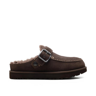 Brązowe UGG Goldenstar Evelina Clog Burnt Cedar - 1180251-BCDR