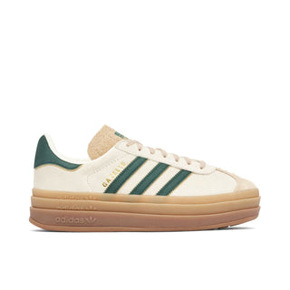 Adidas Gazelle Bold Magic Beige Collegiate Green Zielone