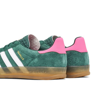 Buty Adidas Gazelle Indoor Collegiate Green Lucid Pink Zielone