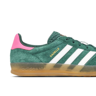 Buty Adidas Gazelle Indoor Collegiate Green Lucid Pink Zielone