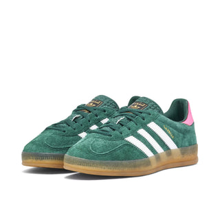 Buty Adidas Gazelle Indoor Collegiate Green Lucid Pink Zielone