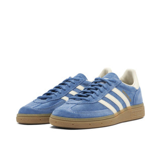 Buty Adidas Handball Spezial Core Blue Cream White Gum Niebieskie - IG6194