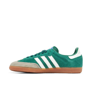 Adidas Samba Collegiate Green Gum Grey Toe zielone