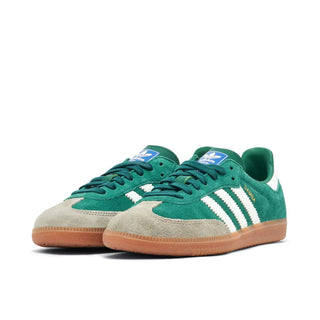 Adidas Samba Collegiate Green Gum Grey Toe zielone