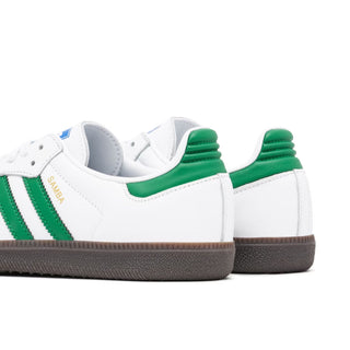 Adidas Samba White Green Białe