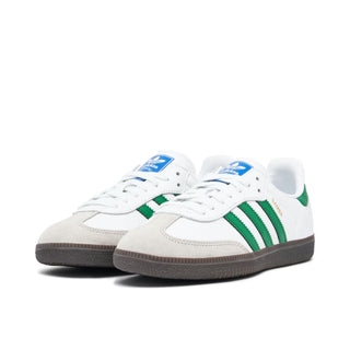 Adidas Samba White Green Białe