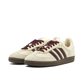 Buty Adidas Samba OG Wonder White Maroon Beżowe IG1987