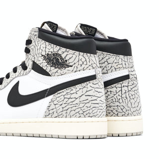 Buty Air Jordan 1 High White Cement Białe