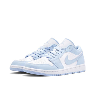 Buty Air Jordan 1 Low Aluminum Niebieskie