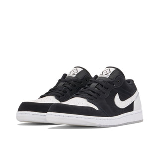 Air Jordan 1 Low Black White Diamond