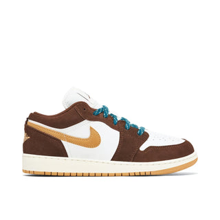 Buty Air Jordan 1 Low Cacao Wow Brązowe Białe - FB2216-200