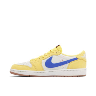 Buty Air Jordan 1 Low Travis Scott Canary żółto białe