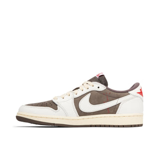 Buty Air Jordan 1 Low Travis Scott Reverse Mocha Kremowe