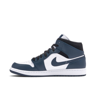 Air Jordan 1 Mid Armory Navy Niebieskie