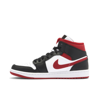 Air Jordan 1 Mid Gym Red Black White Czerwono Białe