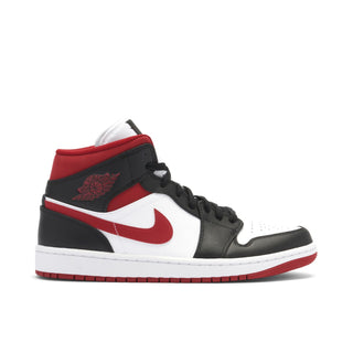 Air Jordan 1 Mid Gym Red Black White Czerwono Białe