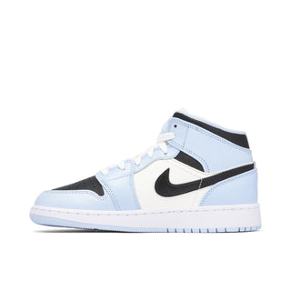 Air Jordan 1 Mid Ice Blue Niebieskie