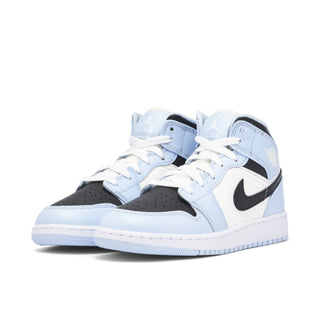 Air Jordan 1 Mid Ice Blue Niebieskie