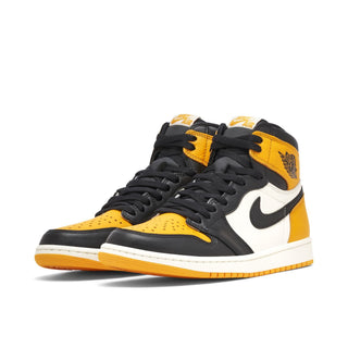 Air Jordan 1 High Yellow Toe Taxi