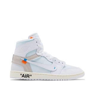 Białe Buty Jordan 1 Retro High OFF-WHITE Alaska - AA3834-100