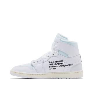 Białe Buty Jordan 1 Retro High OFF-WHITE Alaska - AA3834-100