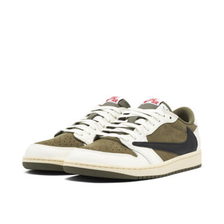 Air Jordan 1 Retro Low OG SP Travis Scott Medium Olive Beżowe Oliwkowe DM7866-200