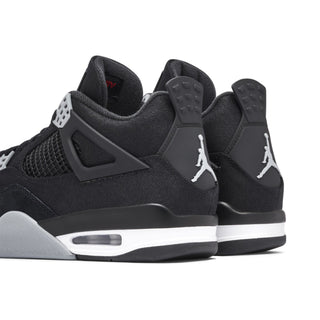 Buty Air Jordan 4 Black Canvas Czarne