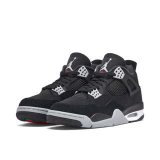 Buty Air Jordan 4 Black Canvas Czarne