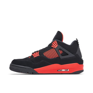 Buty Air Jordan 4 Red Thunder Czarno Czerwone