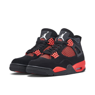 Buty Air Jordan 4 Red Thunder Czarno Czerwone