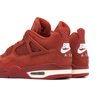 Buty Air Jordan 4 Retro OG SP Nigel Sylvester Brick by Brick Czerwone Pomarańczowe - HF4340-800