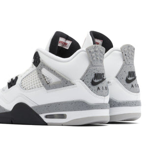 Buty Air Jordan 4 Retro White Cement Białe - FV5029-100