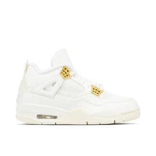 Air Jordan 4 Sail Metallic Gold białe