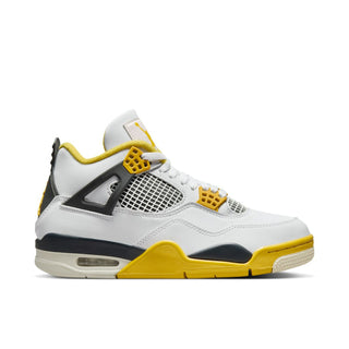 Buty Air Jordan 4 Vivid Sulfur Biało Żółte