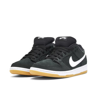 Sneakersy Nike SB Dunk Low Pro ISO Black Gum Czarne