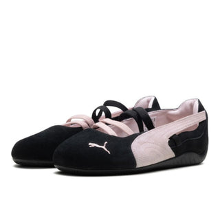 Czarne z różowym paskiem Buty Puma Speedcat Ballet Black Mauve Mist - 401287-02