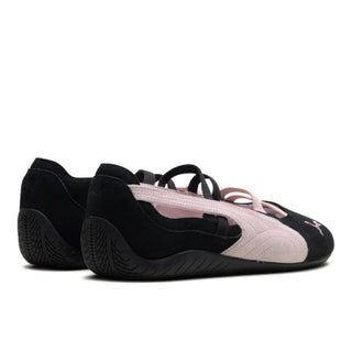 Czarne z różowym paskiem Buty Puma Speedcat Ballet Black Mauve Mist - 401287-02